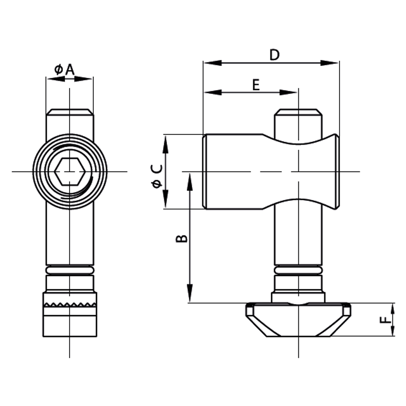 Conector para Perfil Estructural